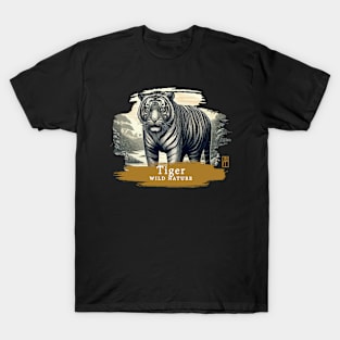Tiger- WILD NATURE - TIGER -9 T-Shirt